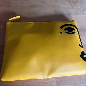 PATTERN Yellow Cosmetic Pouch